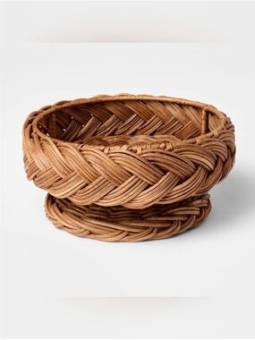 Braided Woven Rattan Wine Coaster or Riser Threshold™ designed with Studio McGee